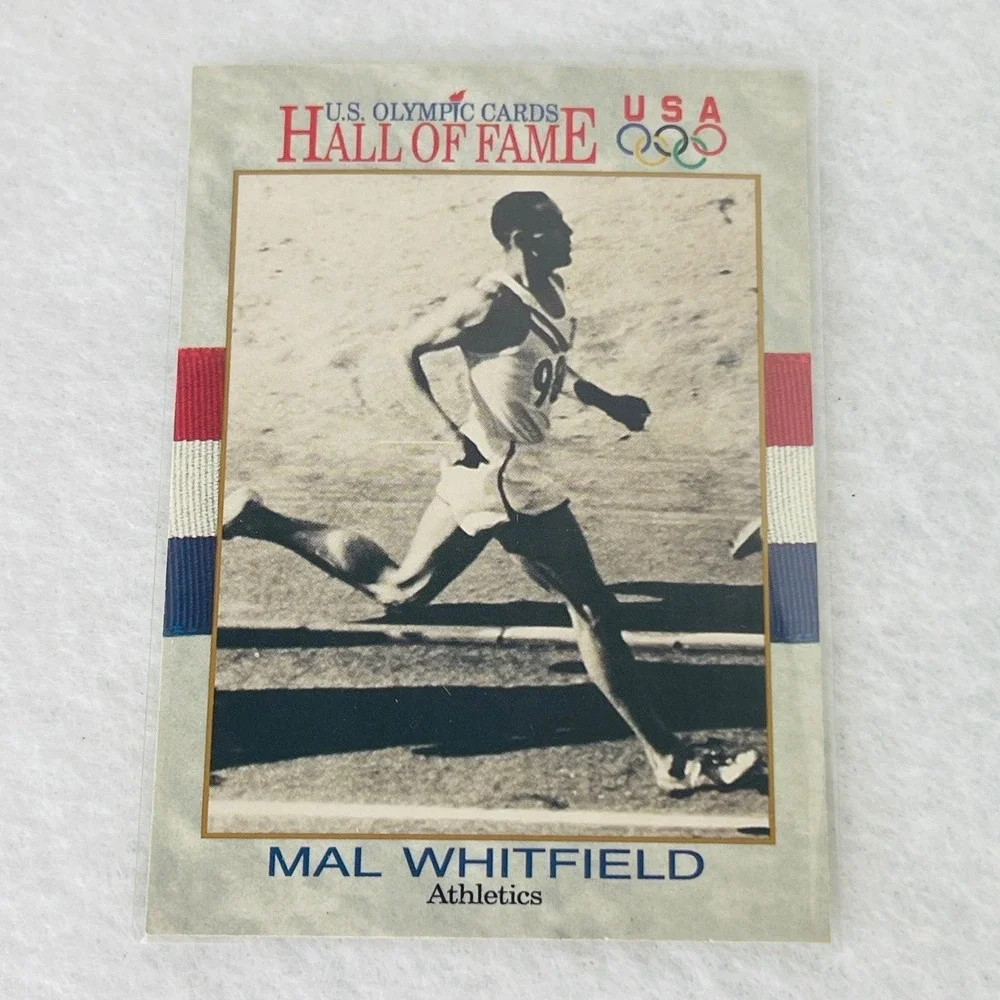 1991 Impel US Olympic Hall of Fame Mal Whitfield Athletics Trading Card #39